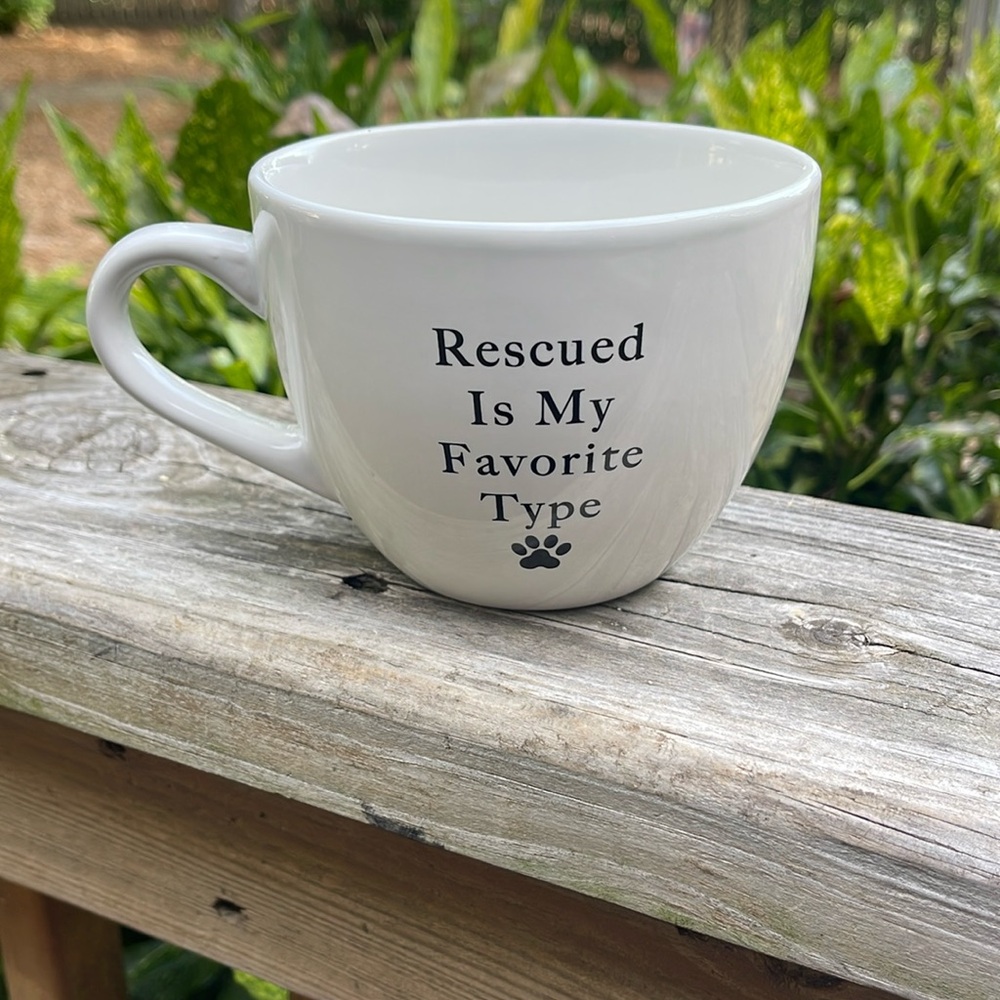 Rescue Dog Jumbo Ceramic Mug